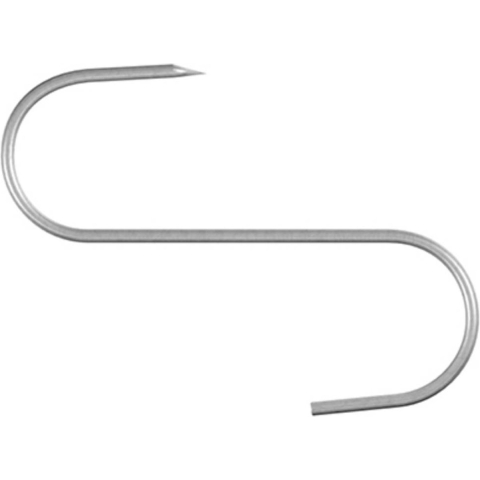 dörner + helmer 4912024 Vleeshaak 120 mm RVS A2 6 stuk(s)
