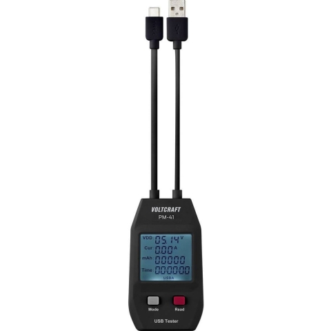 VOLTCRAFT PM-41 USB-multimeter Digitaal Incl. testkabel
