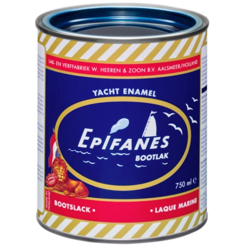 Epifanes Bootlak hoogglans klassieke aflak 750 ml, ultra wit