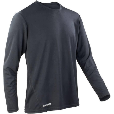 Spiro RT254M Men´s Quick Dry Shirt - Black - S