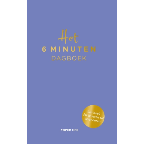 Het 6 minuten dagboek - Paars