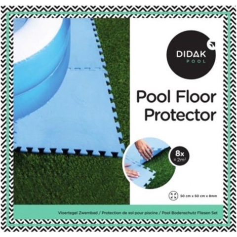 Kokido Vloertegels 50X50X10Mm 2M2 Blauw Braet - Alpc