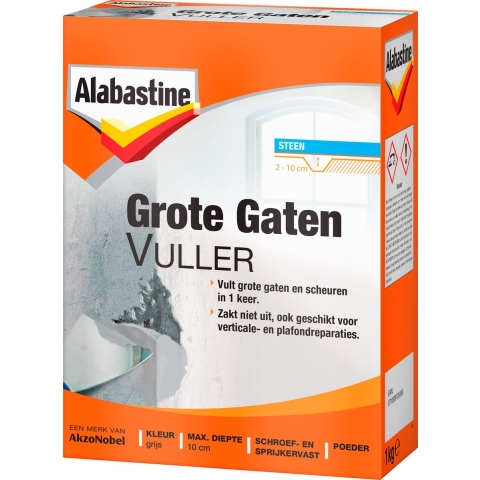 Grote gaten vuller 1 kg - Alabastine