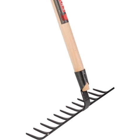 Tuinhark zwaar 12 tands compleet met steel - Talentools