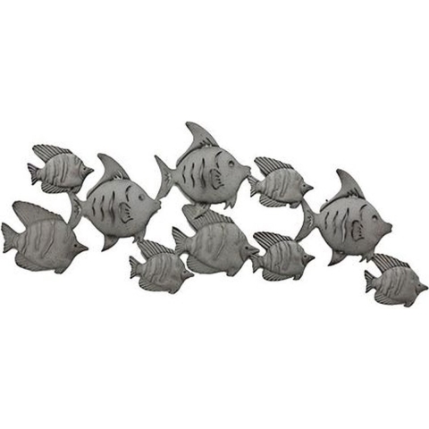 Wandobject Vissen 94x38 cm - Buitengewoon de boet