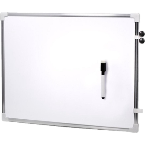 Whiteboard - magnetisch - 70 x 50 cm - met marker met wisser - memobord -