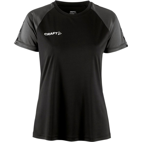 Craft 1912726 Squad 2.0 Contrast Jersey W - Black/Granite - XS