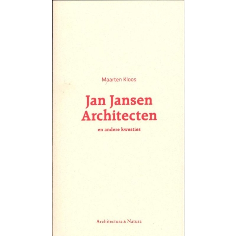 Jan Jansen architecten (Paperback)