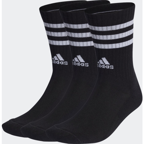 adidas Performance Sokken - 3-pack - 3S C CRW - Black/White - adidas Performance - 34/36 - Sokken