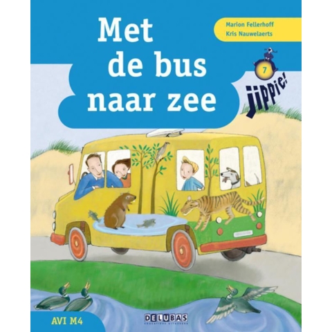 Met de bus naar zee (Hardback)