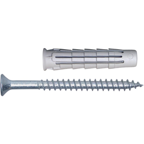 Spit Pro6 universele Plug 8x40 + schroef - 565648