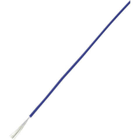 TRU COMPONENTS 1566835 Draad LiY 1 x 0.14 mm² Blauw 100 m