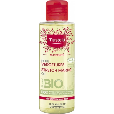 Anti-Stretchmark Olie Materniité Mustela (105 ml)