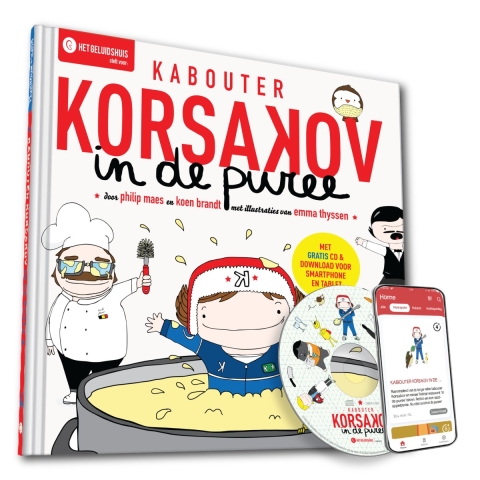 Kabouter Korsakov in de puree (Hardback)