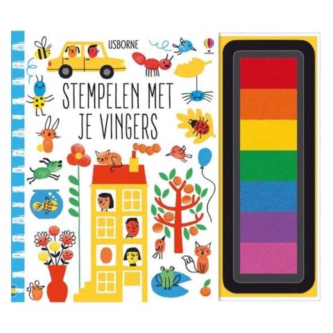 Stempelen met je vingers (Hardback)