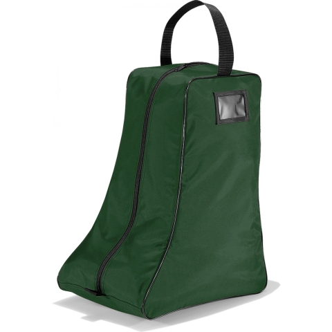 Quadra QD86 Boot Bag - Bottle Green/Black - 36 x 47 x 25 cm