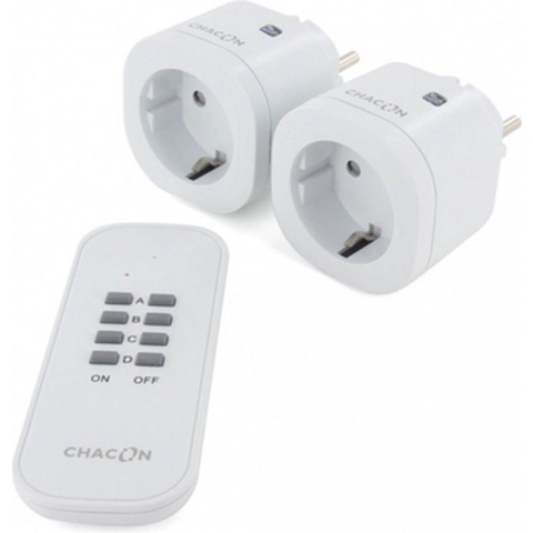 Basisset draadloos schakelen 2x ontvangers+AB - 6950010