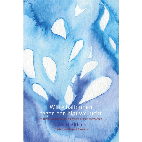 Witte ballonnen tegen een blauwe lucht (Paperback)