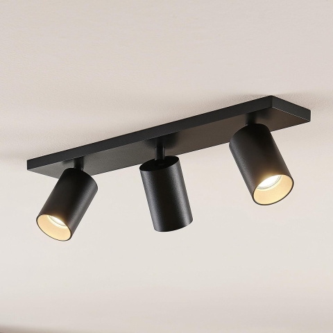 Arcchio - Brinja 3 Plafondlamp Black/Gold