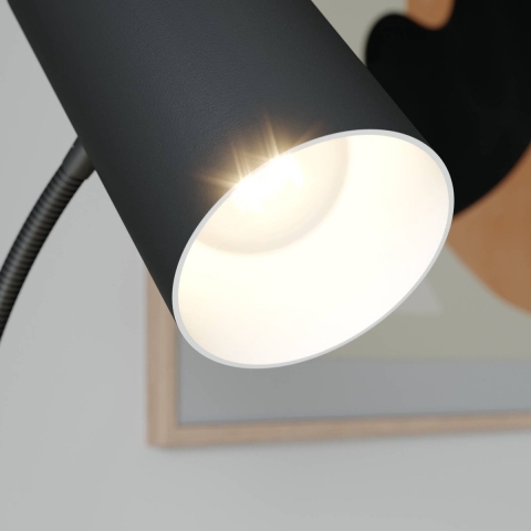 Lindby - Karoli Vloerlamp Black