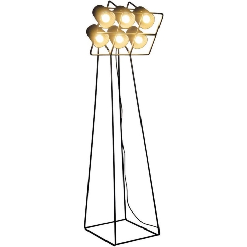 SELETTI - Multilamp Vloerlamp Zwart