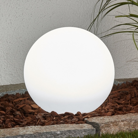Lindby - Lago Solar Cell Lamp Ø25 White