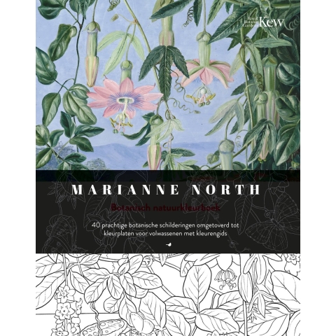 Marianne North Botanisch natuurkleurboek (Paperback)
