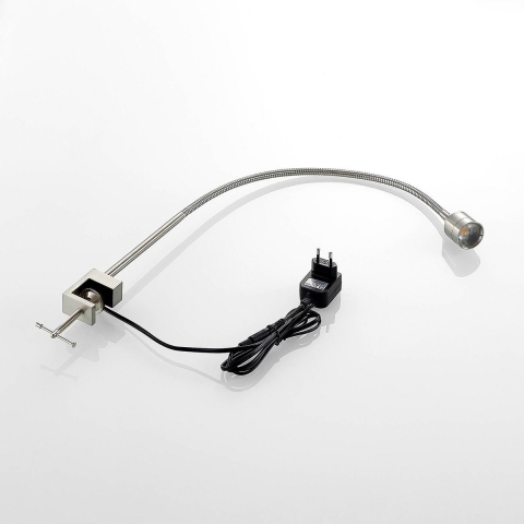 Lindby - Hanilo LED Klemlamp Nickel