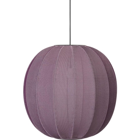 Made By Hand - Knit-Wit 60 Round Hanglamp Burgundy