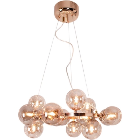 By Rydéns - Splendor Hanglamp Gold/Amber