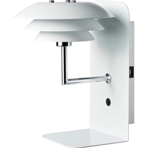 Dyberg Larsen - DL20 Usb Schap Incl. Lamp Wit DybergLarsen