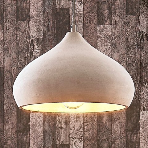 Lindby - Morton Hanglamp Ø29 Concrete