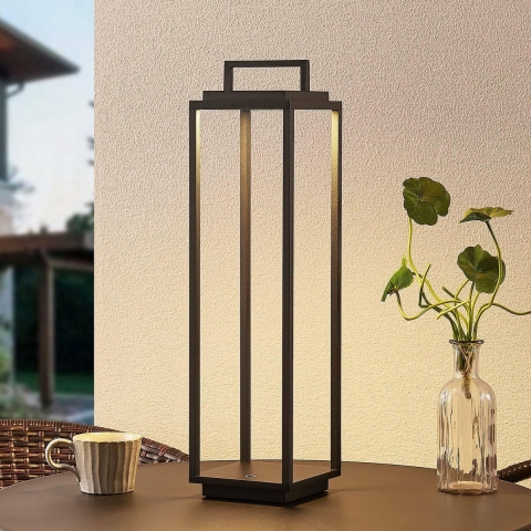 Lucande - Elaja Portable Buiten Lamp Black