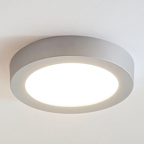 Arcchio - Marlo Plafondlamp Round IP44 3000K Zilver/Wit