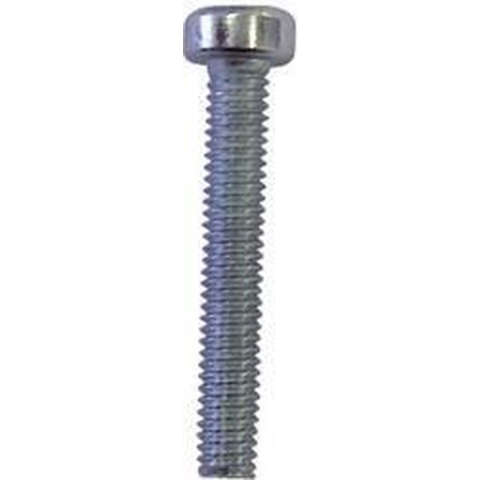 TOOLCRAFT 888132 Cilinderkopschroeven M4 12 mm T Staal Verzinkt 100 stuk(s)