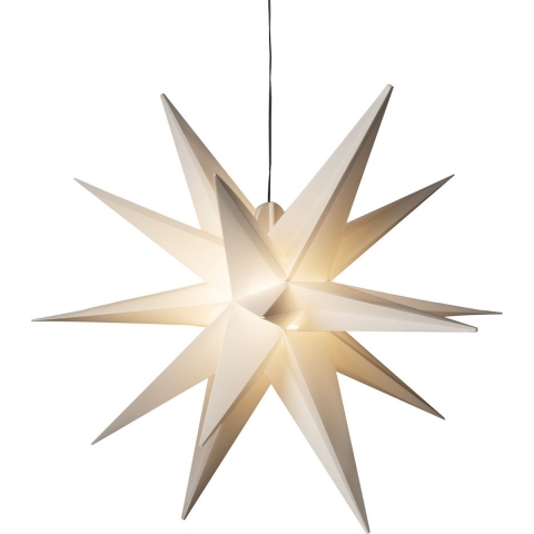 Konstsmide 5971-200 Kerstster Ster Warmwit LED Wit Energielabel: G (A - G)