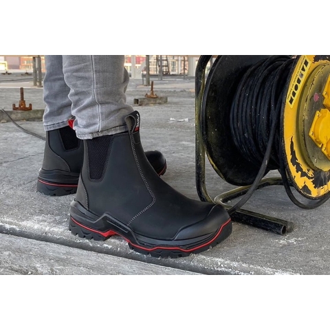 Redbrick Pulse Ankle Boot S3S Zwart 32334 | Zwart | Maat 48 - 00.083.031.10