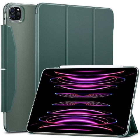ESR Ascend Trifold Book cover Groen, Transparant iPad Cover / tas