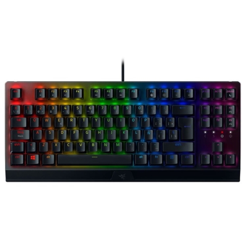Razer BlackWidow V3 Tenkeyless - Yellow Switch - ES - Black