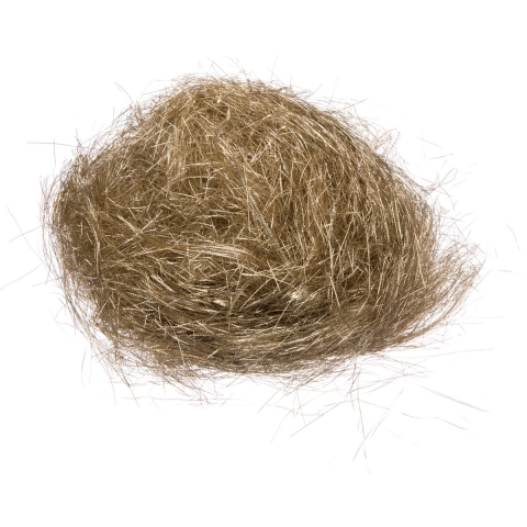 Engelenhaar - goud - 200 gram - synthetisch - kerstboom versiering lamettahaar -