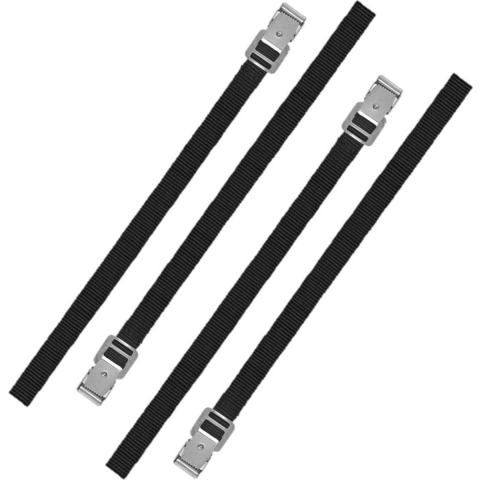 Proplus caravan/camper fietsen spanbanden/sjorbanden/bindriemen - 6x stuks - 75 cm -