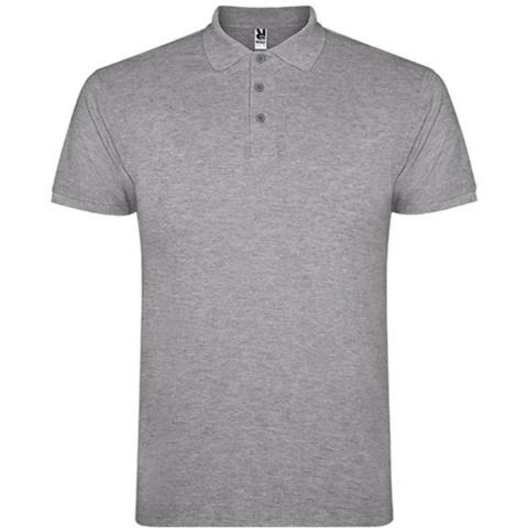 Roly RY6638 Men´s Star Poloshirt - Heather Grey 58 - M