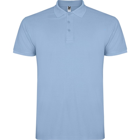 Roly RY6638 Men´s Star Poloshirt - Sky Blue 10 - 3XL