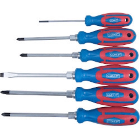 CON:P Set Schroevendraaiers 6Dlg 2C - CP311208