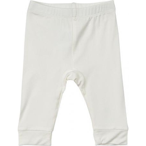 Minymo Leggings - Bamboe - Wit - Minymo - 68 - Leggings