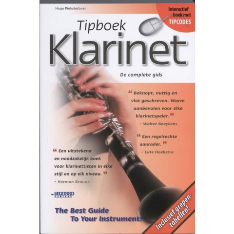 Tipboek Klarinet (Paperback)