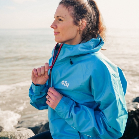 Gill Verso Lite Jacket zeiljas smock blauw heren, L