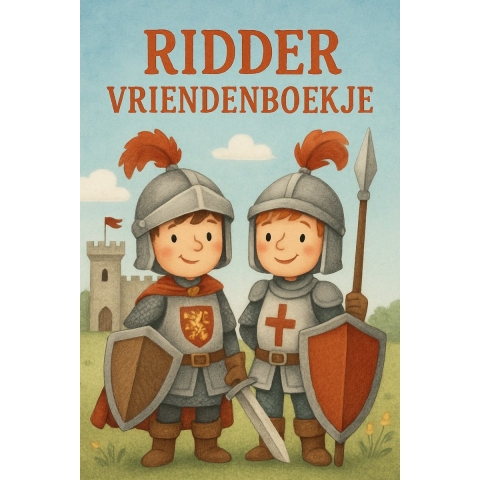 Ridder Vriendenboekje (Paperback)