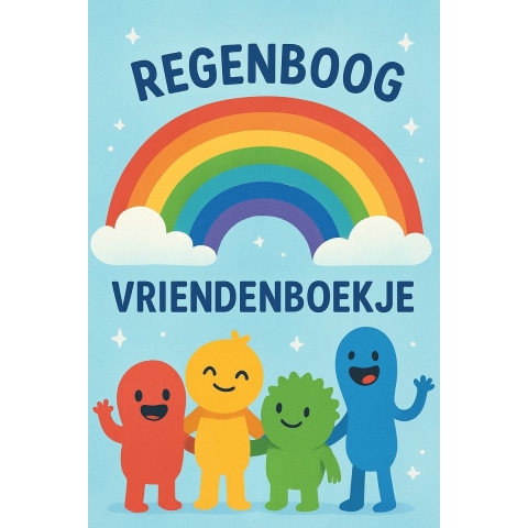 Regenboog Vriendenboekje (Paperback)