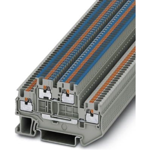Phoenix Contact 3208544 Klem 2-etages 3.5 mm Snelaansluiting Grijs 50 stuk(s)